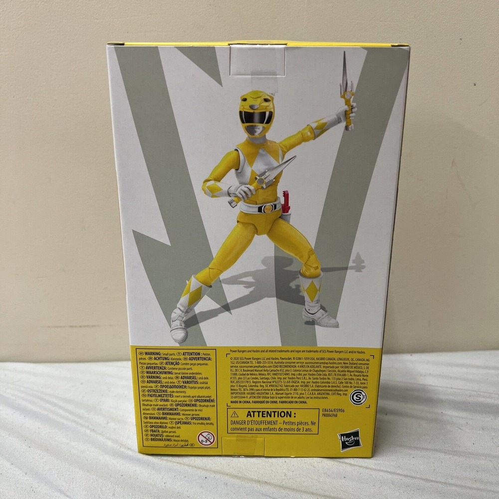 Power Rangers Lightning Collection Mighty Morphin Yellow Ranger Trini Charity FS - Picture 3 of 11